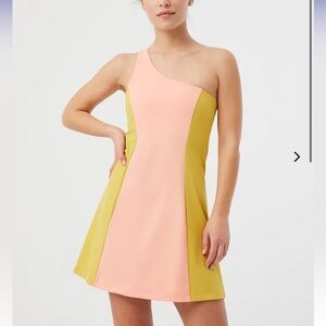 Outdoor Voices One Shoulder Exercise Dress